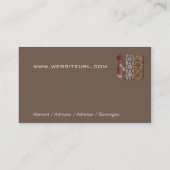 Carte De Visite Carreleur (Dos)