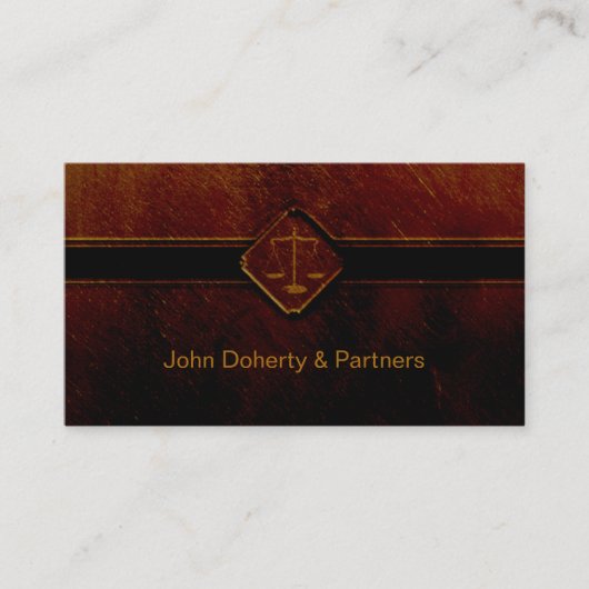 Carte De Visite Carrières juridiques de l'AVOCAT | (Devant)