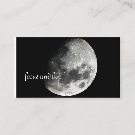 Carte De Visite cartão de mensagens motivacional (Dos)