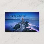 Carte De Visite cartão de mensagens motivacional (Devant)