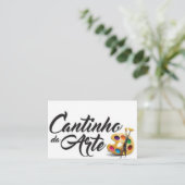 Carte De Visite cartao de visitas (Debout devant)