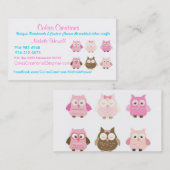 Carte De Visite carte, créations de Colies, &Custom fait main (Devant / Derrière)