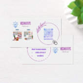 Carte de visite : Carte de profil de taille, 3,5 p (Bureau)