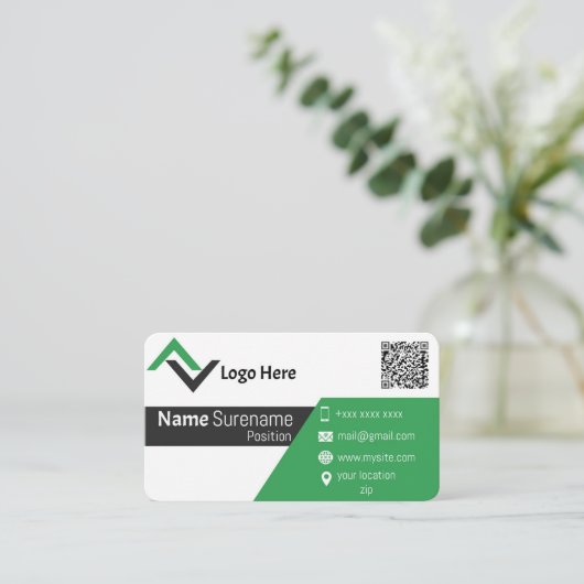 Carte de visite / Carte de visite (Debout devant)