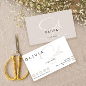 Carte de visite Carte de visite minimale