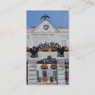 Carte De Visite "Carte de visite Noir d'hôtel de L'Aigle "