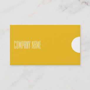 Carte De Visite Carte-or moderne et professionnel simple