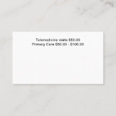 Carte De Visite Carters (Dos)