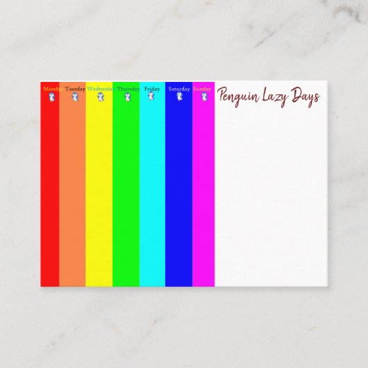 Carte de visite, Cartes de visite des jours de pin (Devant)