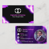 Carte De Visite "Cartes de visite haut de gamme (Devant / Derrière)