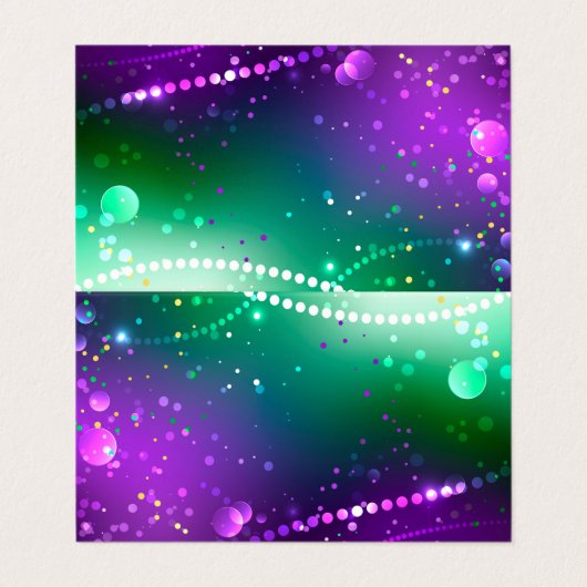 Carte De Visite Carthagène Solive Purple (Extérieur déplié)