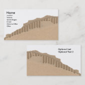 Carte De Visite Carton (Devant / Derrière)