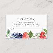 Carte De Visite Carton d'insertion de fraise Berry Sweet (Devant)