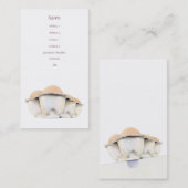 Carte De Visite Carton d'oeuf (Devant / Derrière)