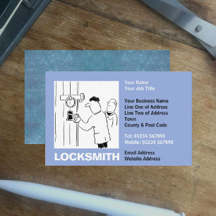 Carte De Visite Carton Locksmith