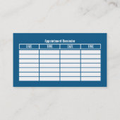 Carte De Visite Cartoon Car, École de conduite / Nomination d'inst (Dos)