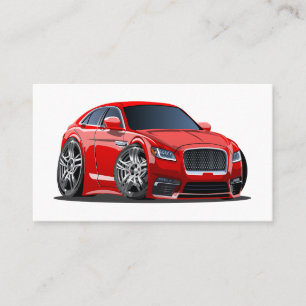 Carte De Visite Cartoon super voiture