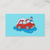 Carte De Visite Carwashington Man (Dos)