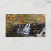 Carte De Visite Cascade à Laurel Hill State Park I (Dos)