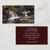 Carte De Visite Cascade d'Alaska paresseuse (Devant / Derrière)