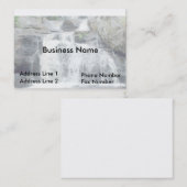 Carte de visite Cascade Douce (Devant / Derrière)