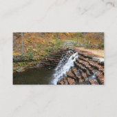 Carte De Visite Cascade du parc d'état Laurel Hill State Park II (Dos)