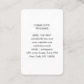 Carte De Visite Cascade mystique (Dos)