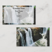 Carte De Visite Cascade Paterson NJ (Devant / Derrière)