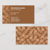 Carte De Visite cascades rétro (Devant / Derrière)