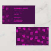 Carte De Visite cascades rétro (Devant / Derrière)