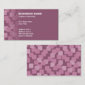 Carte De Visite cascades rétro (Devant / Derrière)