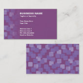 Carte De Visite cascades rétro (Devant / Derrière)