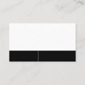 Carte De Visite Casque Audio Logo Icône numérique (Dos)