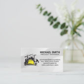 Carte De Visite Casque de chantier | Chantier de construction | Ma (Debout devant)