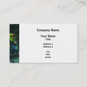 Carte De Visite Casque de pompier