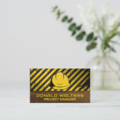 Carte De Visite Casque de sécurité | Construction (Debout devant)