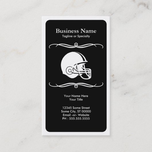 Carte De Visite casque mod (Devant)