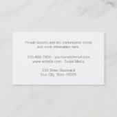 Carte De Visite Casque | Signature (Dos)