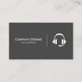 Carte De Visite Casque simple (Devant)