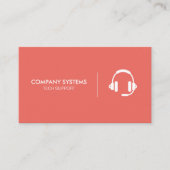 Carte De Visite Casque simple (Devant)