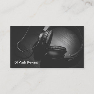Carte De Visite Casques DJ professionnels