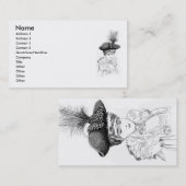 Carte de visite Casquette (Devant / Derrière)