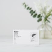 Carte de visite Casquette (Debout devant)