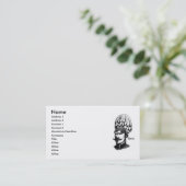 Carte de visite Casquette vintage (Debout devant)