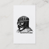 Carte de visite Casquette vintage (Dos)