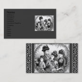 Carte de visite Casquette vintage (Devant / Derrière)