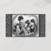 Carte de visite Casquette vintage (Dos)