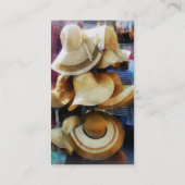 Carte De Visite Casquettes de paille (Dos)