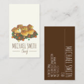 Carte De Visite Casserole de tatouage à plat chaud du Minnesota (Devant / Derrière)