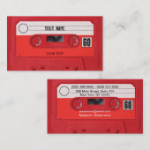 Carte de visite Cassette (Devant / Derrière)